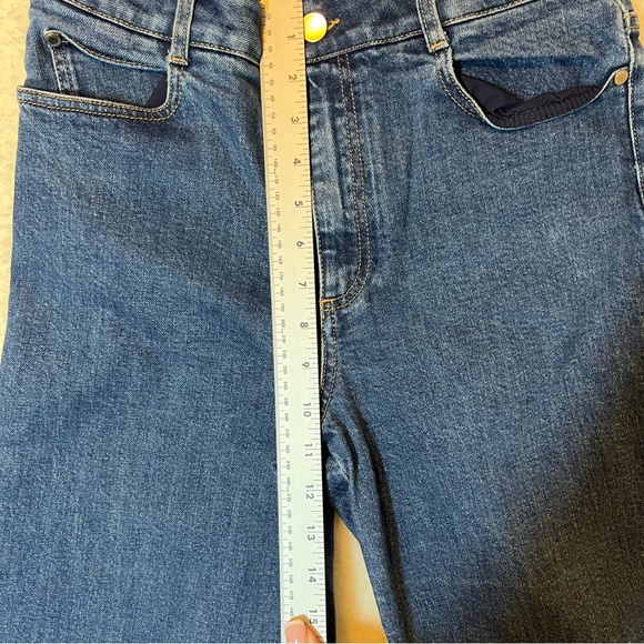 Stella McCartney Women’s Jeans Wide Leg Size 29 Darker Medium Wash - Picture 9 of 12